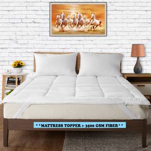 EVERDECOR Mattress Topper Single Size Breathable, Stretchable, Waterproof Mattress Cover