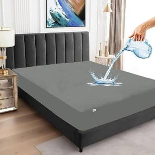 GADDA CO Double Size Fitted Terry Cotton Waterproof, Breathable, Stretchable Mattress Cover