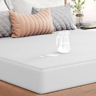 lukzer Mattress Topper King Size Waterproof, Breathable, Stretchable Mattress Cover