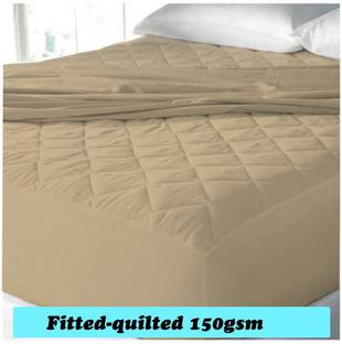 CRAZY WORLD Double, Queen Size Fitted Micro Breathable, Stretchable, Waterproof Mattress Cover