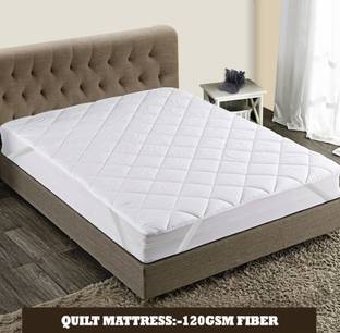 rakhi home décor Single Size Elastic Strap Micro Breathable, Stretchable, Waterproof Mattress Cover