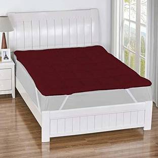 Linenovation Mattress Topper Queen Size Breathable Mattress Cover