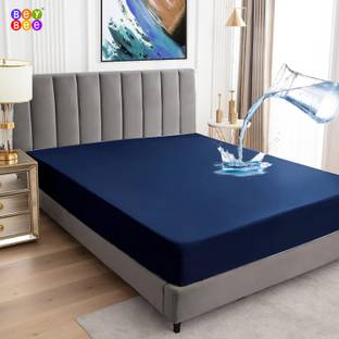 BeyBee Fitted Single Size Waterproof, Stretchable, Breathable Mattress Cover