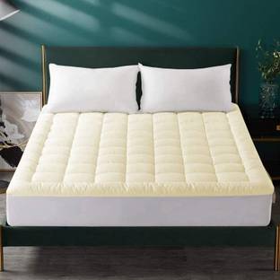 Comfowell Single Size Mattress Topper Cotton Stretchable, Waterproof Mattress Cover
