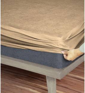 Blufurn Fitted Double Size Breathable, Stretchable, Waterproof Mattress Cover
