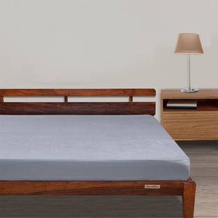 duroflex Fitted Double Size Waterproof, Breathable, Stretchable Mattress Cover