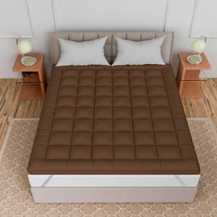 curious lifestyle Mattress Topper Queen Size Breathable, Stretchable, Waterproof Mattress Cover