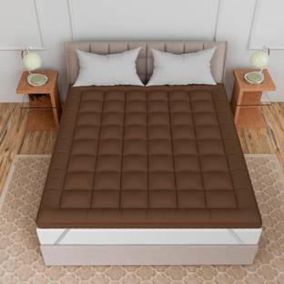 Blue Home Mattress Topper King Size Breathable Mattress Cover