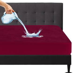 Mattress Protector Fitted King Size Waterproof, Breathable, Stretchable Mattress Cover