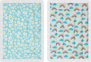 ONDOLL Soft Mattress For New Born Baby Unique Design, Baby Mat, Godadi, Set Of 2