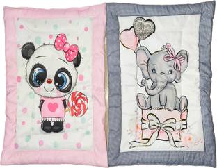 Rhythm Fabrics Cotton Pan Godadi For New Born Baby Pack Of 2 Bed Mattress,Godari,Godadi Set Cotton Soft Baby Sleeping Mattress Digital Printed