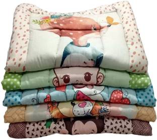 NAKHI New Born Baby Cotton Bed Mattress , Godari, Sleeping Mattress Pack Of 5