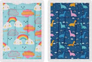 ONDOLL Soft Mattress For New Born Baby Unique Design, Baby Mat, Godadi, Set Of 2