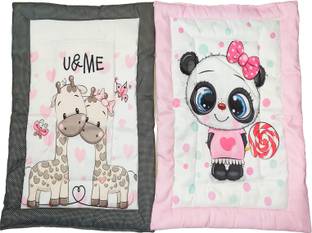 Rhythm Fabrics Cotton Pan Godadi For New Born Baby Pack Of 2 Bed Mattress,Godari,Godadi Set Cotton Soft Baby Sleeping Mattress Digital Printed