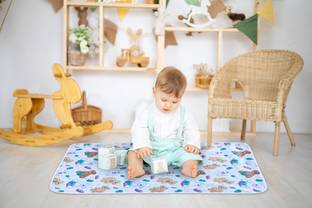 AAZEEM Polyster Baby Bed Protecting Mat