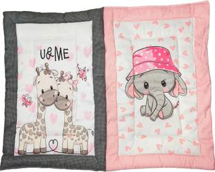 Rhythm Fabrics Cotton Pan Godadi For New Born Baby Pack Of 2 Bed Mattress,Godari,Godadi Set Cotton Soft Baby Sleeping Mattress Digital Printed