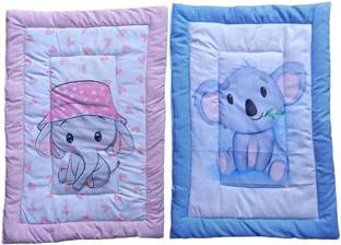 Glamica Mattress For New Born Baby Bed Mat (Pack of 2)(0-1 Years)(30 X 20 Inch)