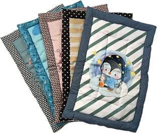 mybaby New Born Baby Bed, Baby Mattress, Godari (Pack of 5)