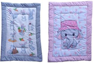 Vivasvat Soft & Comfortable New Born Baby Mattress Pack Of 2 (Multicoor)