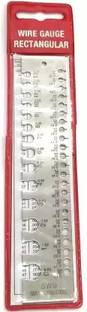 STAR TOOLLS SWG Rectangular Wire Gauge/Sizer in British & Metric Pin Gauge