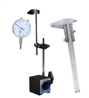 Digital Craft Dial Indicator Measurement Dial Gauge, Magnetic Stand, Vernier Caliper 150mm, Dial Indicator