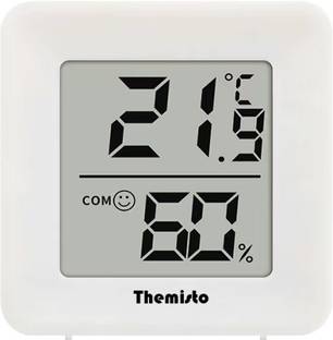 Themisto TH-HT1 Digital Hygrometer Humidity and Temperature Test Indicator