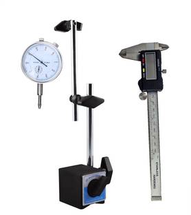 Digital Craft Dial Indicator Measurement Dial Gauge,Magnetic Stand,Digital Caliper 150mm Dial Indicator