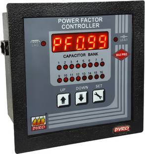 pyro Pyro- Automatic Power Factor Controller- 12 Banks Test Indicator