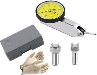 Mass Pro Dial Test Indicator Precision Metric With Dovetail Rail Mount 0-40-0 0.01mm Test Indicator