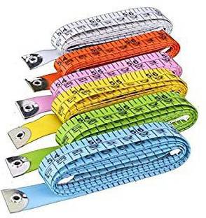 Hirday Golden Fiber Glass Tailor Tape Pack of 10 pcs Measurement Tape