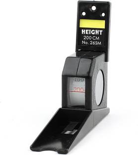 एकु-चेक Height Measuring Tape Retractable Adult Child Height Ruler Stature Tape मेज़रमेंट टेप