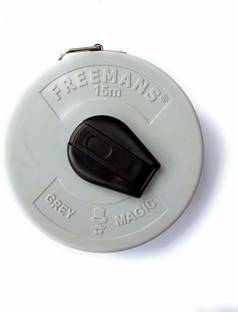 FREEMANS 15M GREY MAGIC FIBER GLASS TAPE Measurement Tape
