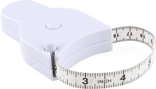 omkarzone Body Measuring Tape with Lock Pin and Retractable Push Button Measurement Tape