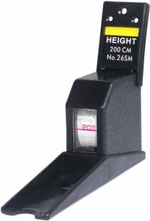 dinojames Wall Mounted Stature Scope Height Measuring Scale for School & Clinics Measurement Tape (2 Metric) Measurement Tape (2 Metric) Measurement Tape