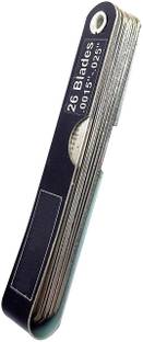 ASAONE 26 Blades Feeler Gauge Dual Marked Metric /Imperial Range 0.05-0.63 mm Measurement Tape