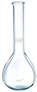 Elecopto FLASK MEASURING JAR (GLASS) 1000ml Measuring Cup