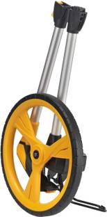 FREEMANS MW-07 Foldable /Rodometer with High Traction PU Tire and Soft Grip Handle 10Km Single Unit Measuring Wheel