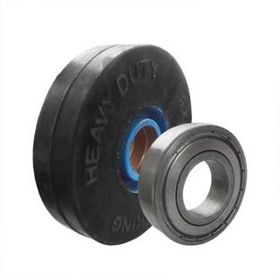 Implemental Rubber Bonded CI Measuring Wheel Rubber Bonded Wheel With Bearing Single Unit Measuring Wheel