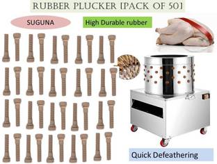 SUGUNA chicken cleaning machine rubber plucker (pack of 50) Silicone Masher Meat Tenderizer