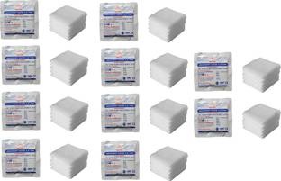 Agarwals Absorbent Gauze Swabs Sterile 10 cm X 10 cm X 12 ply (5Pcs/Pack) Sterile Gauge Roll