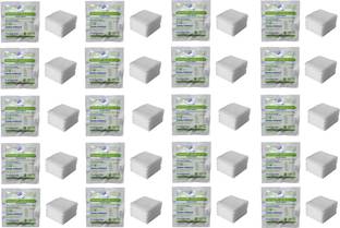 Agarwals Absorbent Gauze Swabs Sterile 7.5 cm X 7.5 cm X 12 ply (5Pcs/Pack) - Pack of 20 Gauze Medical Dressing