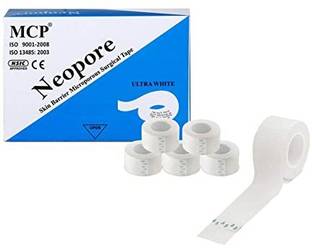 MCP Healthcare Neopore 1 Inch Medical Tape Breathable Surgical Tape Paper Type 1* 12 Yards Interactive dressings Medical Dressing