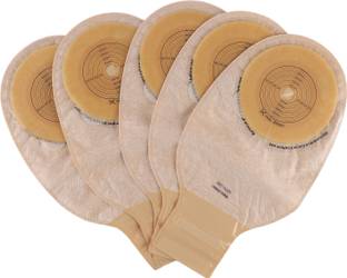 Bao Health One piece classical pouch with filter, Velcro CLAMP closure,60mm (PACK OF 5) Hydrocolloid Medical Dressing