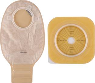 Bao Health Box of 10 Set of Flange and Pouch ( Bag 60mm for Colostomy and Ileostomy) Hydrocolloid Medical Dressing