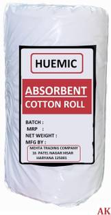 HUEMIC Cotton Roll 400g Preimium Quality For First Aid, Medical, Hospitals, Baby Care J Gauze Medical Dressing