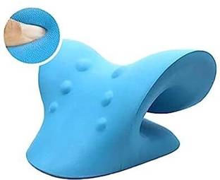 AMCUBETECH Neck Massage Cervical Pillow Traction Device, Shoulder Relaxer, Fast Pain Crepe Alignates Medical Dressing