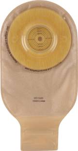 Bao Health One piece open ostomy bag with filter convex, Velcro closure, 44mm (PACK OF 5) Hydrocolloid Medical Dressing