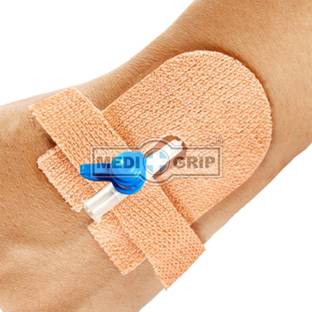 Medigrip Elastic Adhesive I.V. Cannula Fixator Dressing 6 cm x 8 cm (100 Pieces) Films Medical Dressing