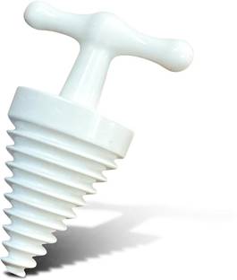 OTICA Dual-Use Mouth Opener For Emergency Anesthesia Easy-Grip Handle White Utility Forceps