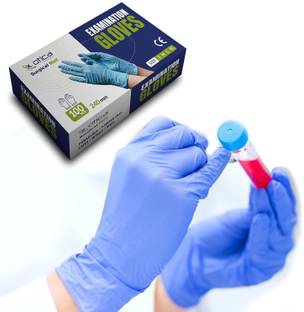 OTICA Nitrile Hand Gloves 100 pcs Medical Grade 4G Blue Food Grade CE Approved Large Nitrile Surgical Gloves